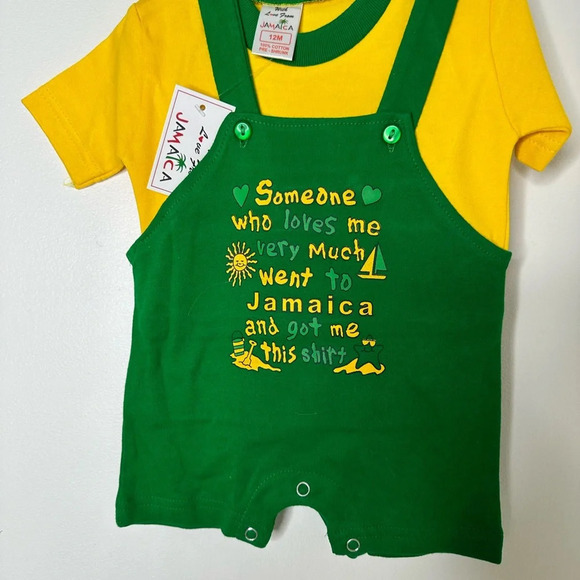 Nwt With Love from Jamaica baby  two piece set - Picture 5 of 6